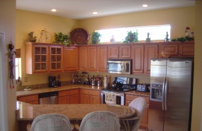 Kitchen Cabinets after refacing by Kitchen Facelifts