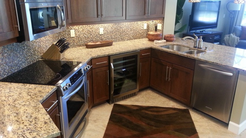 After cabinet refacing by Kitchen Facelifts